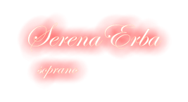 SerenaErba      soprano