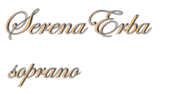 SerenaErba  soprano